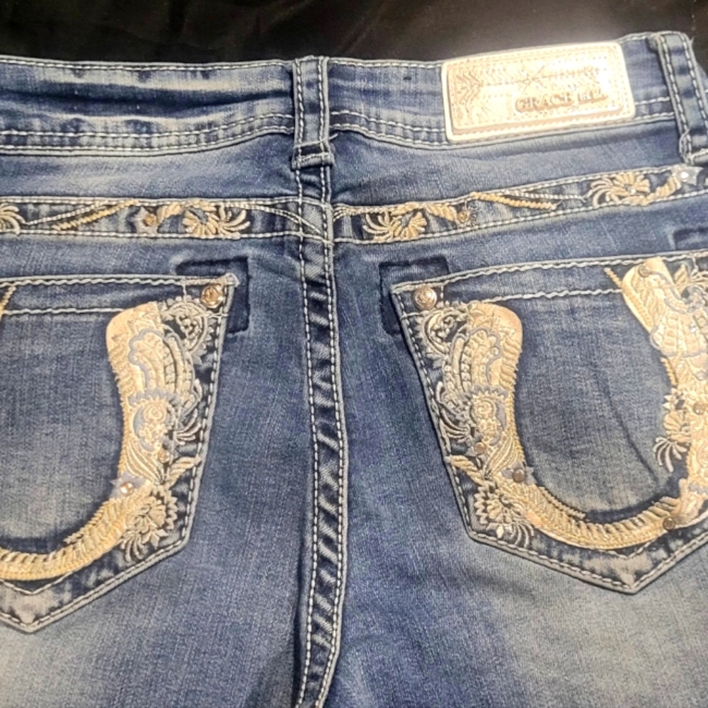 Grace in LA Bootcut jeans sz 26